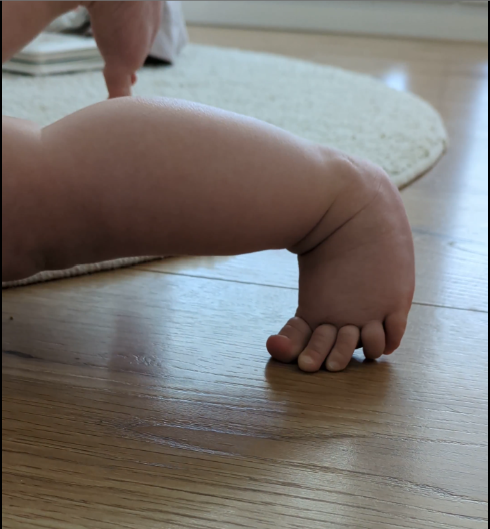 Fußentwicklung bei Babys